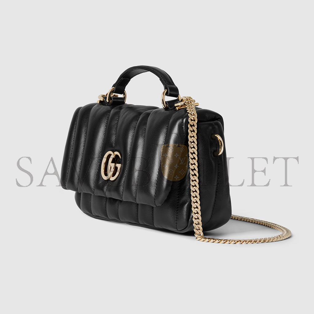 GUCCI GG MILANO MINI TOP HANDLE BAG 806017 (21*12.5*4.5cm)